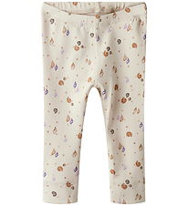 Name It Leggings - NbfHiline - Zandschelp m. Glitter