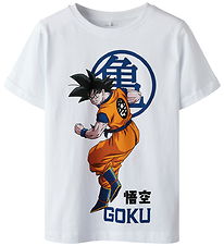 Name It T-Shirt - NkmParly Dragon Ball Z - Bright White