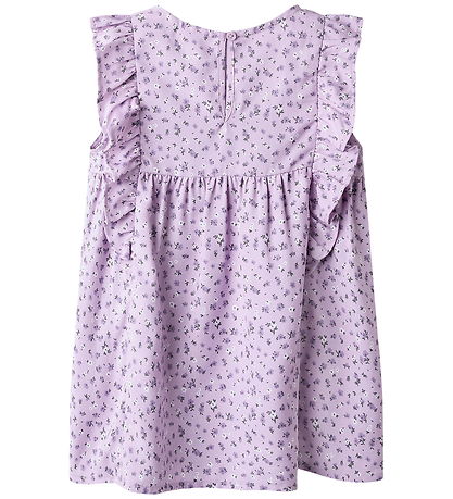 Name It Dress - NmfJolly - Lavendula w. Flowers