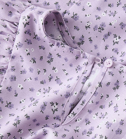 Name It Dress - NmfJolly - Lavendula w. Flowers