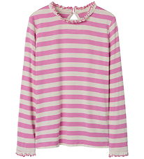 Name It Blouse - NkfPrakula - Fuchsia Roze/Bright White