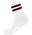 Chaussettes Name It - NkmJans - Bright White/Fig
