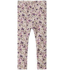 Name It Leggings - Cotton/Modal - NmfPnina - Buttercream