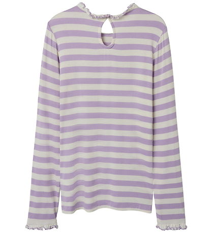 Name It Blússa - NkfPrakula - Lavendula/Bright White