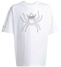 adidas Originals T-shirt - White w. Spider