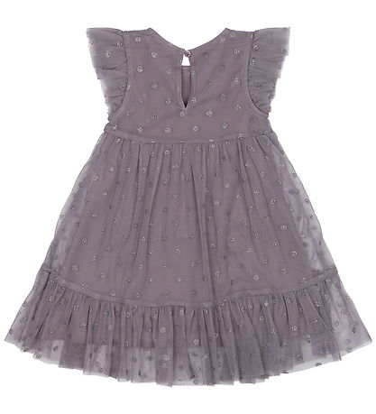 The New Siblings Dress - TnstPoppy - Gray Ridge w. Smileys