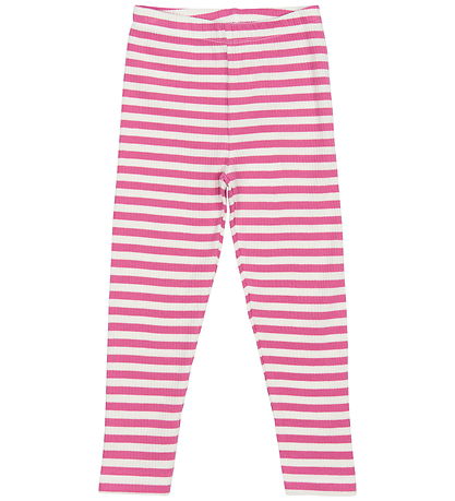 The New Siblings Leggings - Rib - TnstFro - Ibis Rose Striped