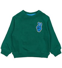 The New Siblings Sweatshirt - TnstPhineas - Alpine Green w. Smil