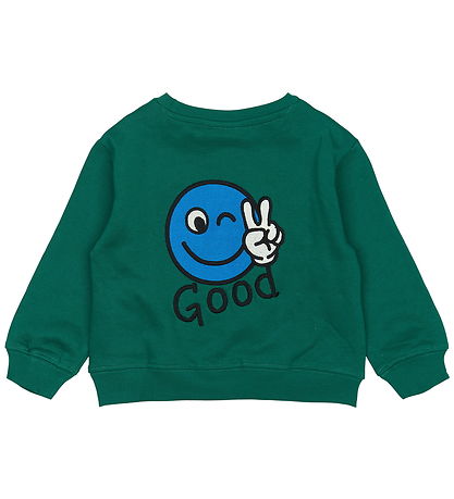 The New Siblings Sweatshirt - TnstPhineas - Alpine Green w. Smil