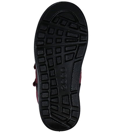 Ecco Winter Boots - Urban Snow K Mid - Black/Red Plum/Dark Ruby