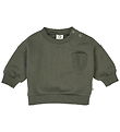 Müsli Peysa - Barn - Cozy Ég Pocket - Deep Green