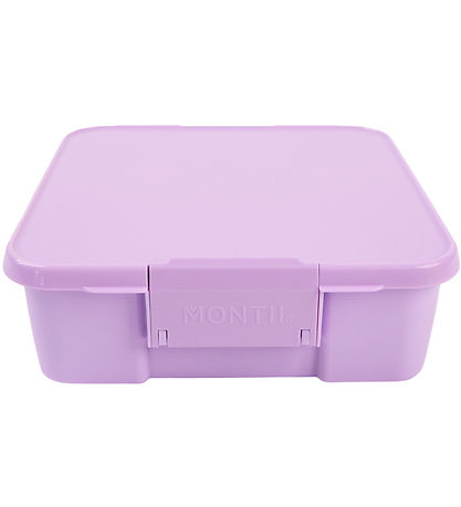 MontiiCo Eväslaatikko M. 3. Rum - Bento Kolme - 1 L - Lilac
