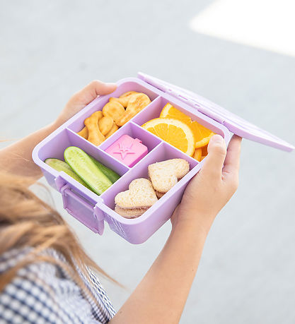 MontiiCo Eväslaatikko M. 3. Rum - Bento Kolme - 1 L - Lilac