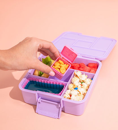 MontiiCo Eväslaatikko M. 5 Rum - Bento Five - 980 ml - Lilac