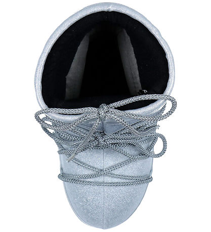Moon Boot Winterlaarzen - Icoon Laag Glitter - Silver