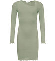 Rosemunde Dress - Rib - Abbey Stone