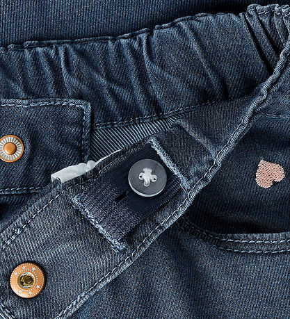 Name It Farkut - NmfRose - Dark Blue Denim/Hearts Paketointi