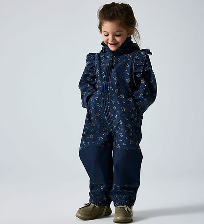 Name It Softshell Dress m. Fleece - NmfAlfa08 - Spellbound/Bougu