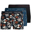 Jack & Jones Boxer nærbuxur - 3 Pakki - Jacmurphy - Titan/Black 