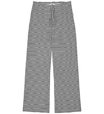 Mads Nørgaard Broek - Rib - Stripe Verona - Zwart/Vanilla Ice