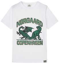 Mads Nørgaard Stuttermabolur - Thorlino - Hvítt