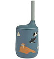 Liewood Cup w. Straws - Silicone - Ellis - Arctic Sea/Ocean Vie