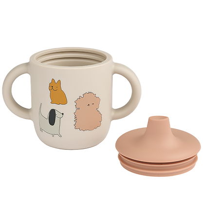 Liewood Cup w. Spout Lid - Neil Sippy Cup - Silicone - Cats Duck