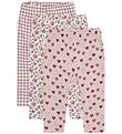 Hust and Claire Leggings - 3er-Pack - Liva Kleiner Check - Adobe