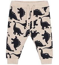 Hust and Claire Sweatpants - HCGordon All Dinos - Biscuit