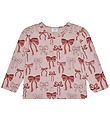 Hust and Claire Blouse - HCAlma Bows - Adobe Rose