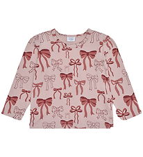 Hust and Claire Blouse - HCAlma Bows - Adobe Rose
