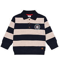 Hust and Claire Sweatshirt - HCSejer - More Navy w. Stripes