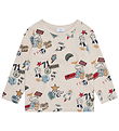 Hust and Claire Blouse - HCAnton Badges - Wheat Melange