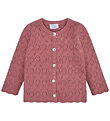 Gilet Hust and Claire - Tricoté - Cilja Pointelle - Dry Rose