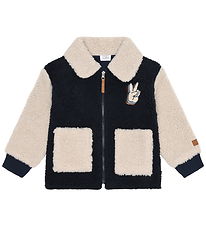 Hust and Claire Fleece Jacket - Erik Teddy - More Navy