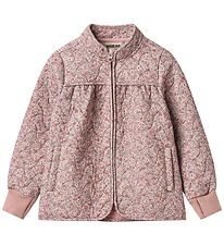 Wheat Thermo Jacket - Thilde - Soft Lavender Flowers
