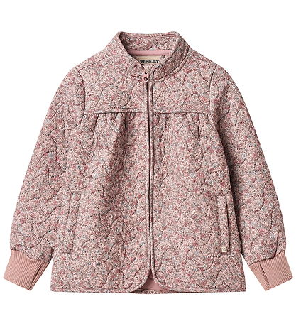 Wheat Thermo Jacket - Thilde - Soft Lavender Flowers