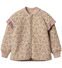 Wheat Thermo Jacket w. Fleece - Ellas - Mellow Peach Tapestry