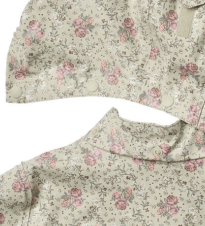 Veste Imperméable Wheat - PU - Ollo - Légèrement Green Fleurs
