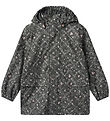 Wheat Rain Jacket - PU - Ollo - Forest Lake Checked Flowers