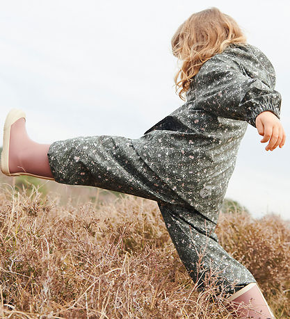 Veste Imperméable Wheat - PU - Ollo - Forêt Fleurs à carreaux du