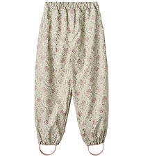 Wheat Rain Pants - PU - Olo - Slightly Green Flowers