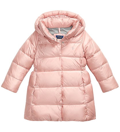 Polo Ralph Lauren Down Jacket - Celia - Hint Of Pink Metallic