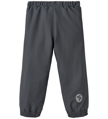 Wheat Rain Pants w. Thermo - PU - Um - Greyblue