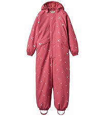 Wheat Rainsuit w. Thermal - PU - Aiko - Floating Flowers