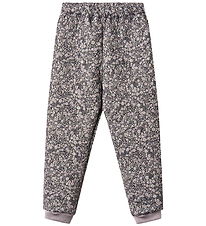 Wheat Thermo Trousers - Alex - Black Sea Flowers