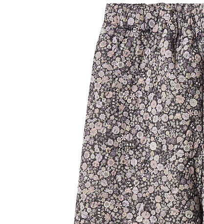 Wheat Thermo Trousers - Alex - Black Sea Flowers