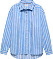 Tommy Hilfiger Shirt - Stripe - Light Powdery Blue Stripes