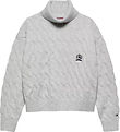 Tommy Hilfiger Blouse - Knitted - Light Grey Melange