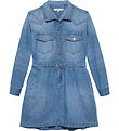 Tommy Hilfiger Kjóll - Gallaefni - Vicosedenim Blue
